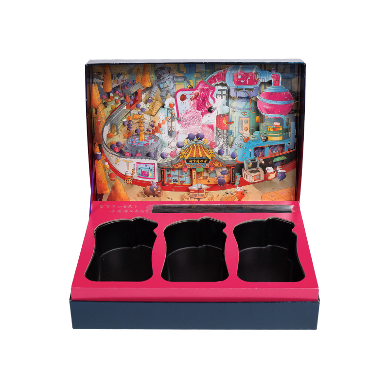 Bekijk sieraden parfum magnetische gesp op harde case