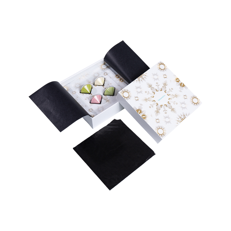 Aangepaste kerst- en Chinese nieuwjaars geschenkdoos met deksel