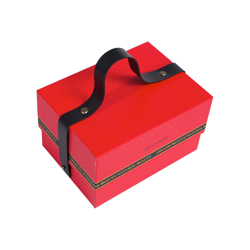 Aangepaste kerst- en Chinese nieuwjaars geschenkdoos met deksel