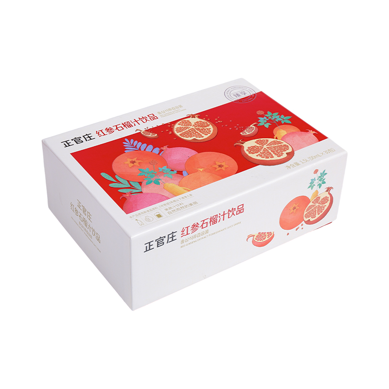 Aangepaste gegolfde kleurendoos geschenkdoos